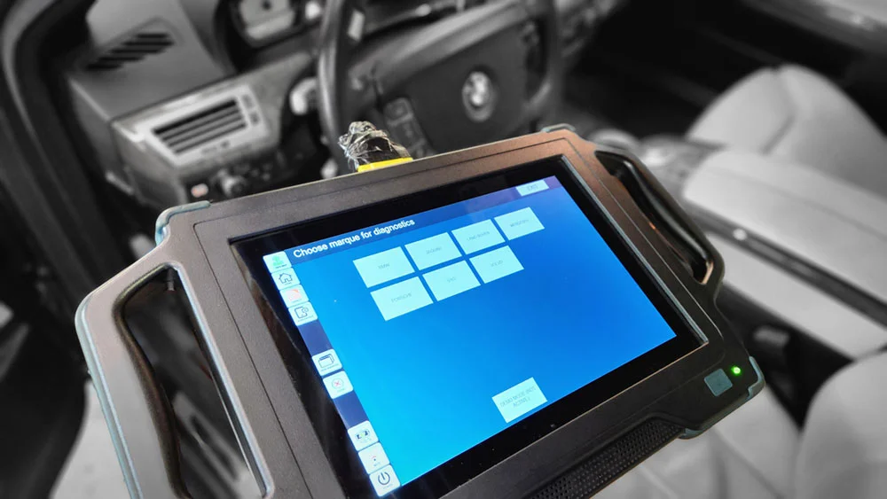 Main page car diagnostic services pi