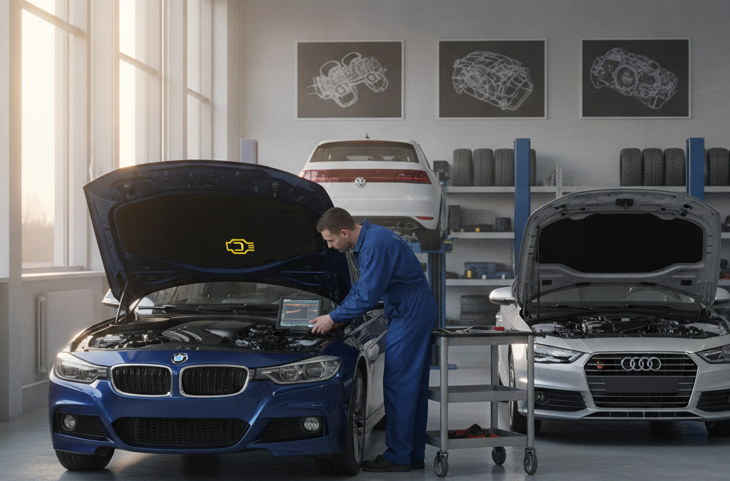 Why Is My Check Engine Light On? A European Car Owner’s Guide to Diagnostics in Alpharetta