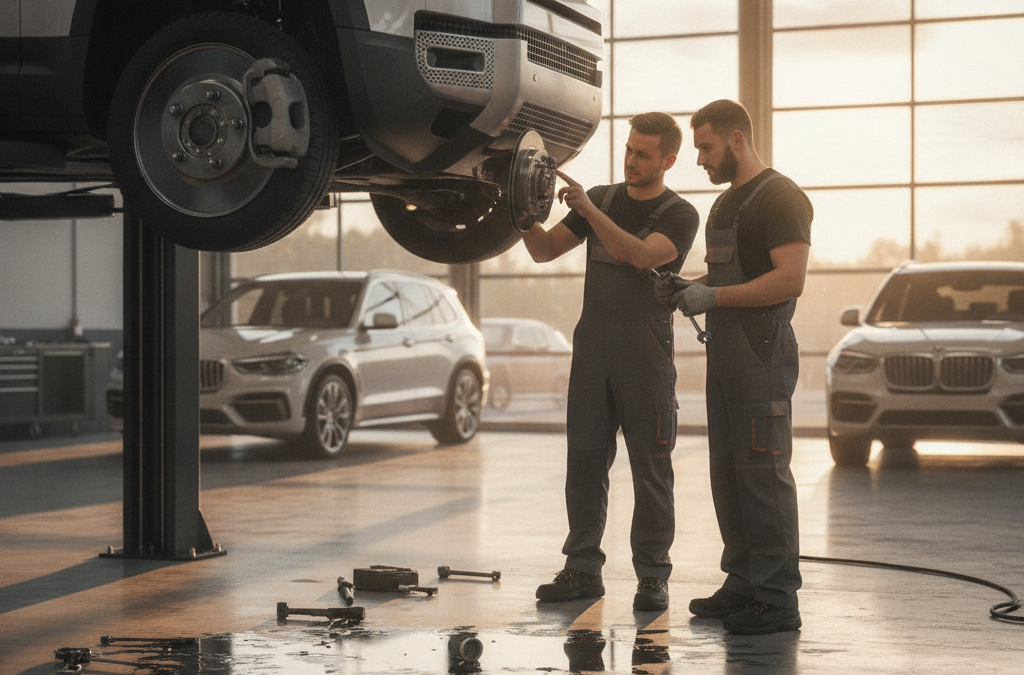 Why Is My Land Rover Discovery Sport or Range Rover Making a Grinding Noise? What Johns Creek Owners Should Know