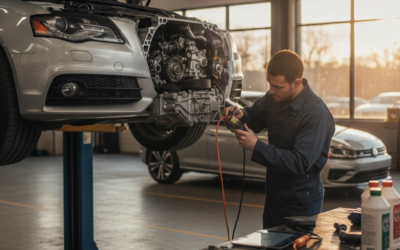 Home 1 Why Is My Audi or Volkswagen’s DSG or S Tronic Making a Shudder at Low Speed? What Roswell Owners Should Know About Mechatronic Unit Failure