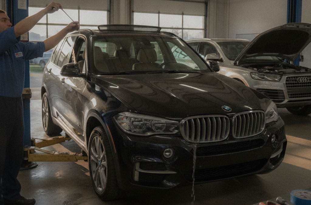 Why Is My BMW or Audi’s Sunroof Leaking? What Roswell Owners Should Know About Panoramic Roof Drains