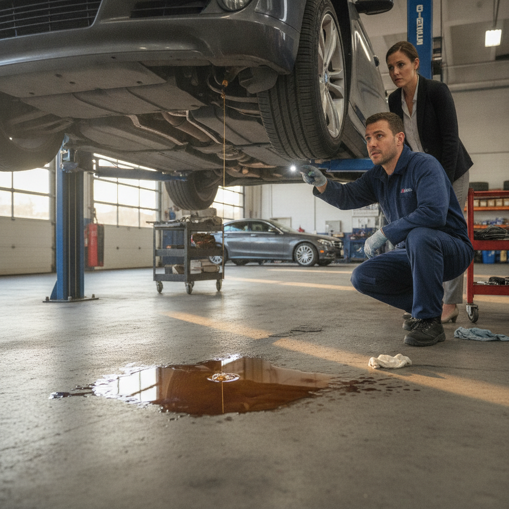 bmw-mercedes-brake-fluid-leak-sandy-springs