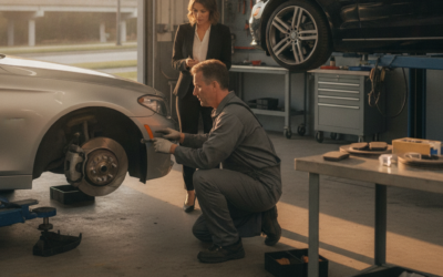 Home 1 How Do You Know When Your BMW or Mercedes Needs New Brake Pads? What Roswell Owners Should Watch For