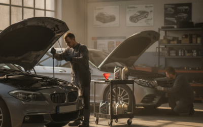 Home 1 Why Is My BMW or Mercedes Burning Oil Between Services? What Roswell Owners Should Know About European Oil Consumption