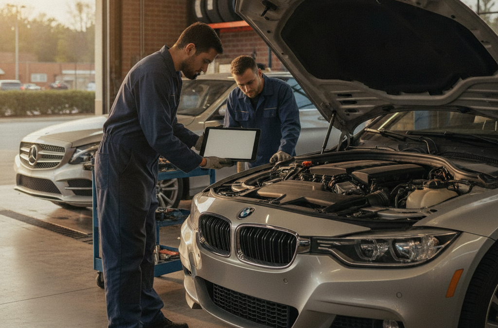 Why Is My BMW or Mercedes Engine Misfiring? What Roswell Owners Should Know About Ignition System Failures