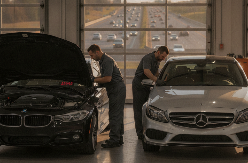 Why Is My BMW or Mercedes Overheating in Stop-and-Go Traffic? What Roswell Owners Should Know About Cooling System Failures
