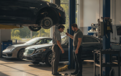 Home 1 Why Is My BMW or Mercedes Vibrating at Highway Speed? What Johns Creek Owners Should Know About Wheel Balancing and Suspension