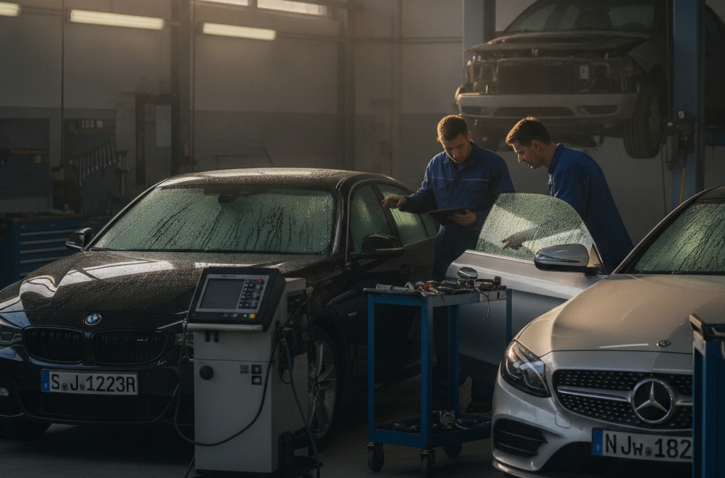 Why Is My Mercedes-Benz or BMW’s Windshield Fogging Up from the Inside? What Roswell Owners Should Know