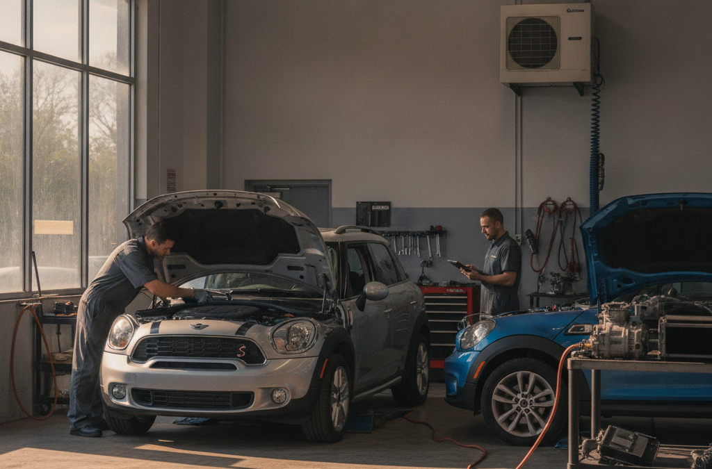 Why Is My Mini Cooper or MINI Countryman’s Air Conditioning Blowing Warm in Alpharetta? What North Fulton Owners Should Know