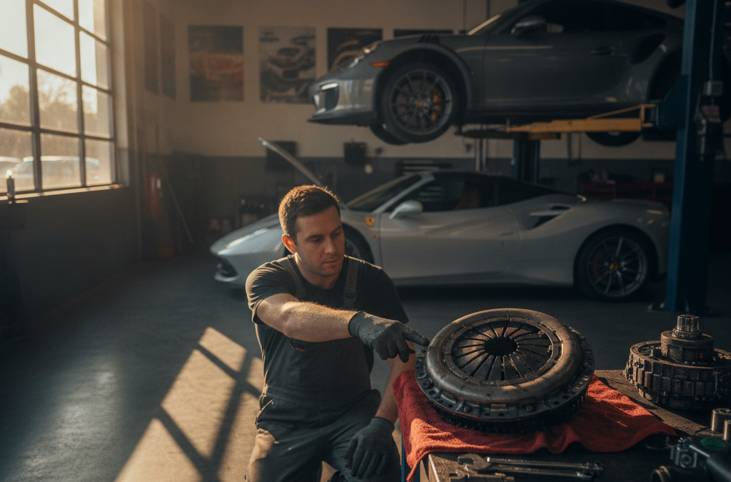 Why Is My Porsche or Ferrari’s Clutch Slipping or Dragging? What Roswell Owners Should Know About European Performance Clutch Failure