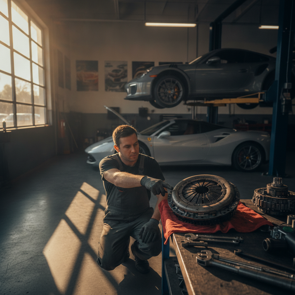 porsche-ferrari-clutch-slipping-dragging-roswell
