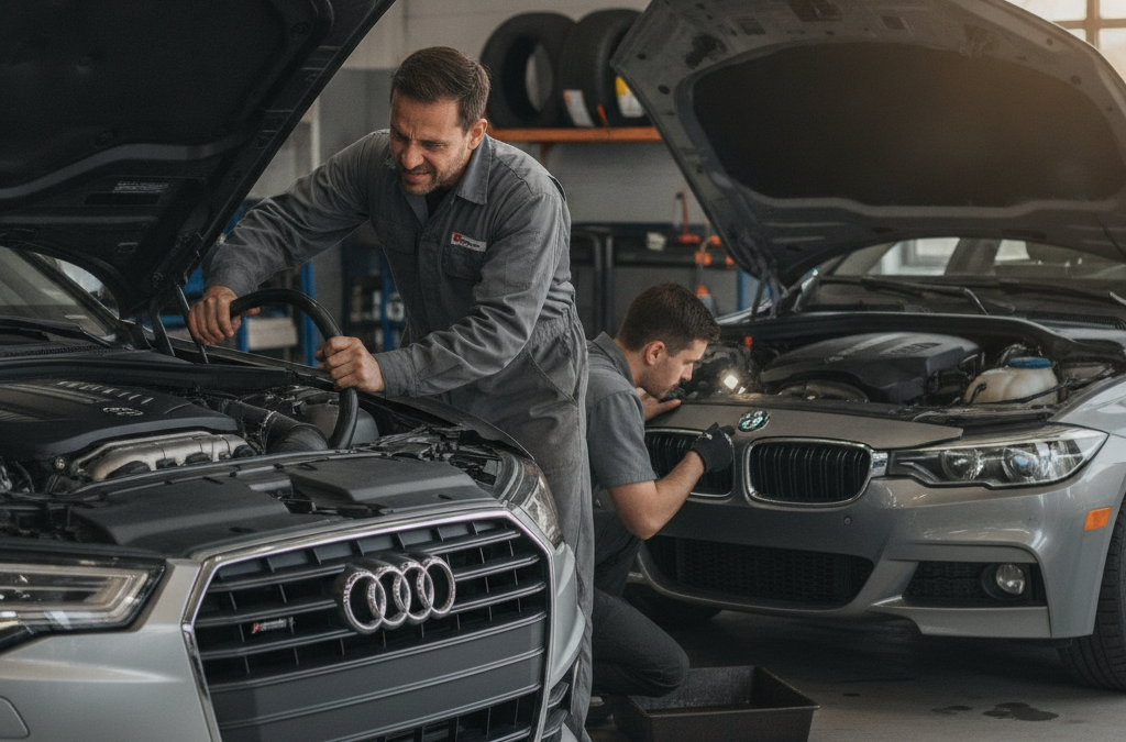 Why Is My Audi or BMW’s Power Steering Groaning When I Turn? What Roswell Owners Should Know About Hydraulic and Electric Power Steering Failure
