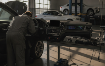 Why Is My Audi or Mercedes Infotainment Screen Freezing or Going Black? What Roswell Owners Should Know About MMI and MBUX System Failure
