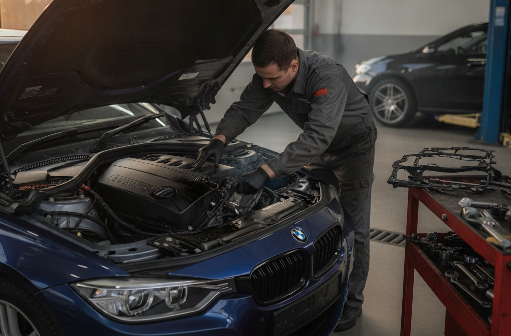 Why Is My BMW or Mercedes Leaking Oil from the Valve Cover Gasket? What Roswell Owners Should Know