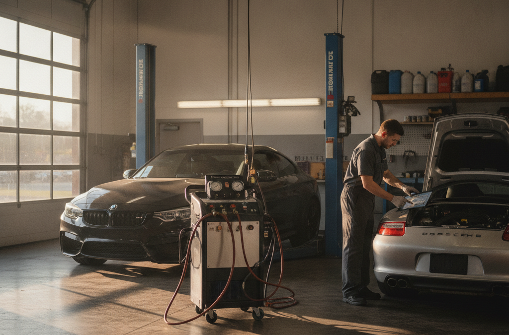 Why Is My BMW or Porsche’s AC Blowing Warm Air in Summer? What Roswell Owners Should Know About European Climate Control Failure