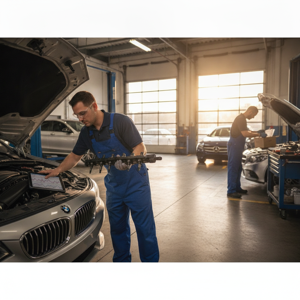 mercedes-bmw-fuel-injector-clogged-leaking-roswell