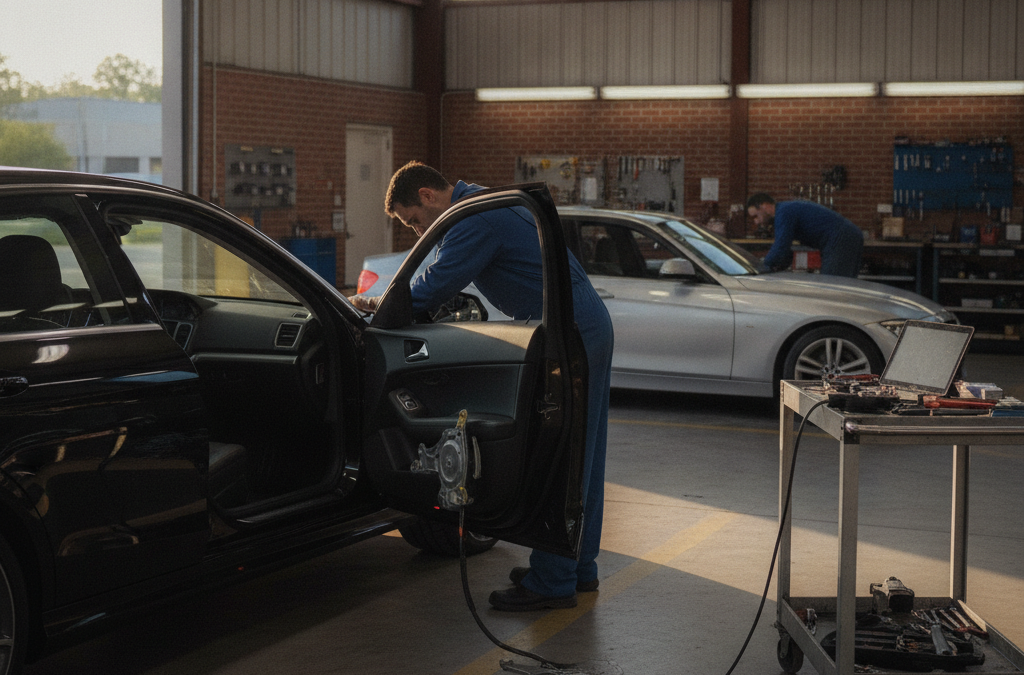 Why Is My Mercedes or BMW’s Power Window Not Working on One Side? What Roswell Owners Should Know About European Window Regulator Failure