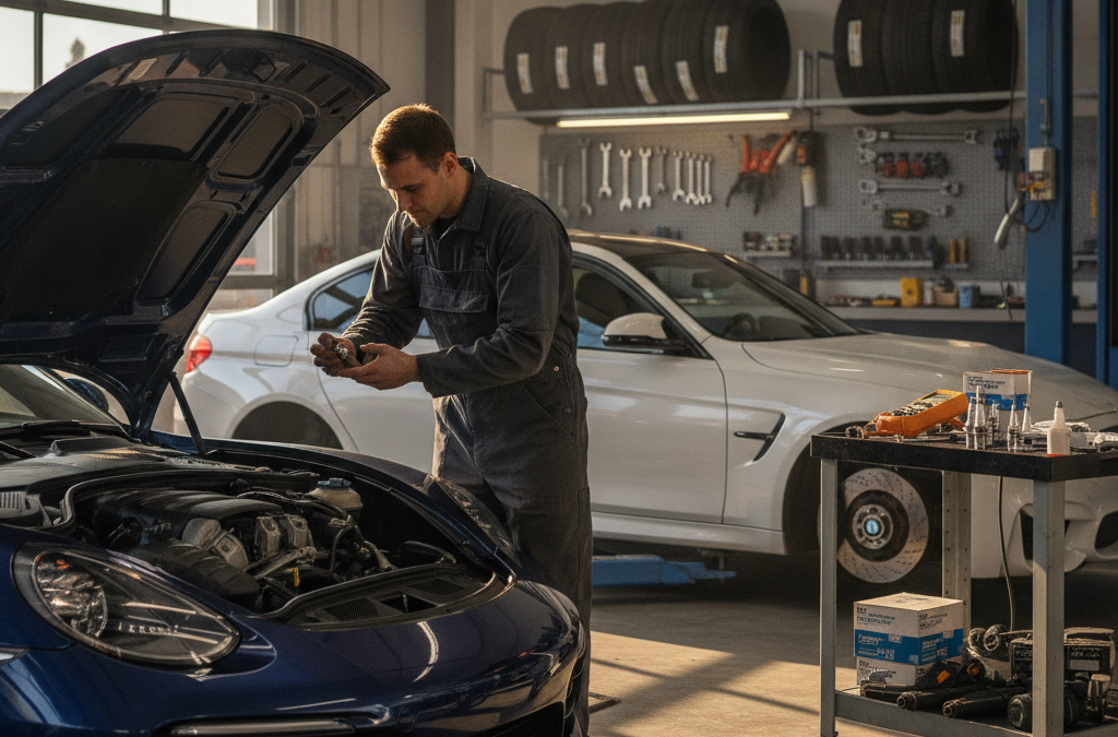 Why Is My Porsche or BMW’s Engine Misfiring at Idle? What Norcross and Peachtree Corners Owners Should Know About Ignition Coil and Spark Plug Failure