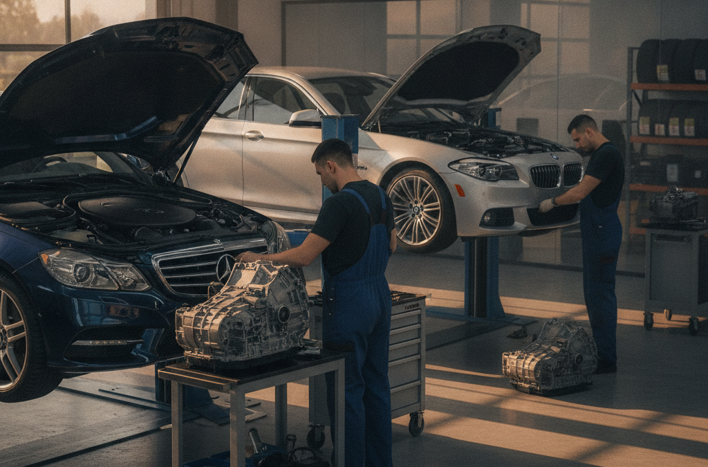 Why Is My BMW or Mercedes Automatic Transmission Slipping Between Gears? What Roswell Owners Should Know About ZF and NAG1 Transmission Failure