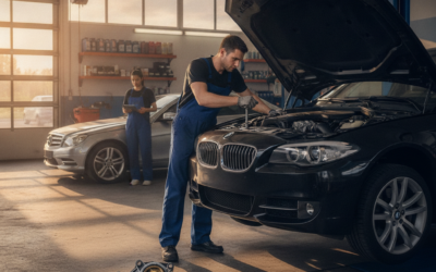 Home 64 Why Is My BMW or Mercedes Cooling System Overheating in Stop-and-Go Traffic? What Roswell Owners Should Know About European Thermostat and Water Pump Failure