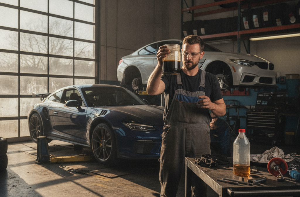 Why Is My Porsche or BMW’s Brake Fluid Dark and Contaminated? What Alpharetta Owners Should Know About European Brake Fluid Service