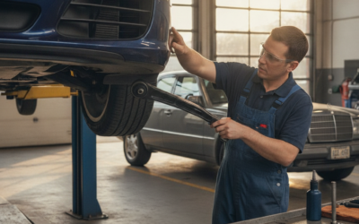 Home 64 Why Is My Porsche or Mercedes Suspension Clunking Over Speed Bumps? What Roswell Owners Should Know About Control Arm and Bushing Failure