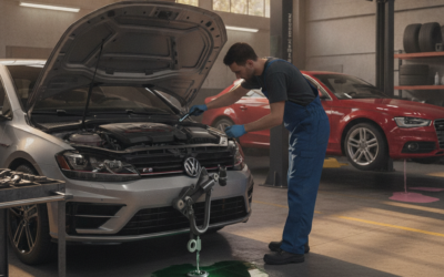 Why Is My Volkswagen or Audi’s Coolant Flange Cracking and Leaking? What Roswell Owners Should Know About Plastic Cooling System Components