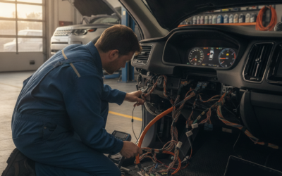 Home 64 Why Is My Volvo or Land Rover’s Electrical System Throwing Multiple Warning Lights at Once? What Roswell Owners Should Know About CAN Bus Communication Failure